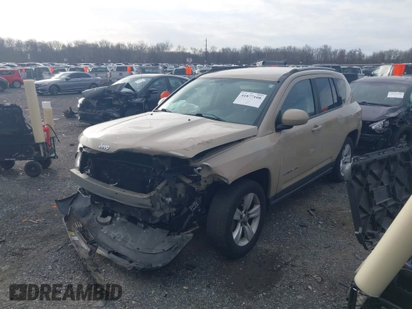 2017 Jeep Compass High Altitude with VIN 1C4NJDEB9HD208970, listed as a IAAI auction lot 41877108 with 119,029 mi miles. Bid and sale history available at carsss.com. Image 18.