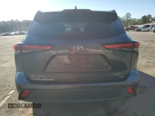 2021 Toyota Highlander L with VIN 5TDZZRAH0MS038093, listed as a Copart auction lot 46149845 with 79,664 mi miles and Salvage title. Bid and sale history available at DreamBid. Image 6.