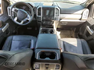 2017 Ford F-350 Platinum with VIN 1FT8W3BT0HEB33866, listed as a Copart auction lot 51691005 with 160,720 mi miles and Salvage Title. Bid and sale history available at DreamBid. Image 8.