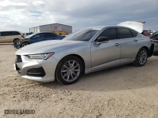 2021 Acura TLX with VIN 19UUB5F37MA011301, listed as a Copart auction lot 82355134 with 37,094 mi miles and Salvage Title. Bid and sale history available at carsss.com. Image 1.