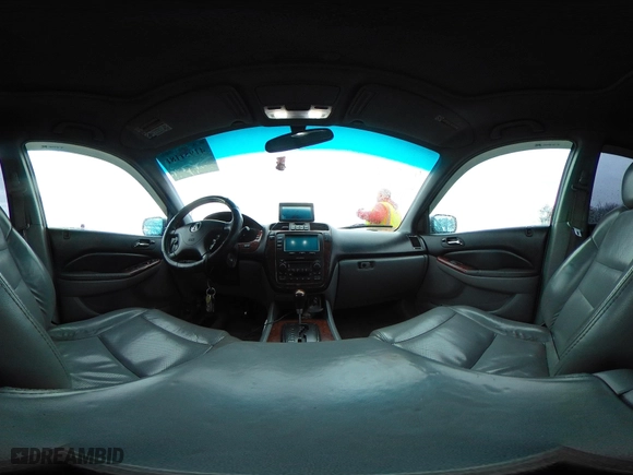 2003 Acura MDX with VIN 2HNYD18243H542845, listed as a IAAI auction lot 41951181 with 175,958 mi miles. Bid and sale history available at carsss.com. Image 18.