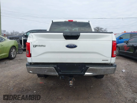 2016 Ford F-150 XL with VIN 1FTEW1CFXGFB28263, listed as a IAAI auction lot 41595127 with 166,582 mi miles and . Bid and sale history available at DreamBid. Image 16.