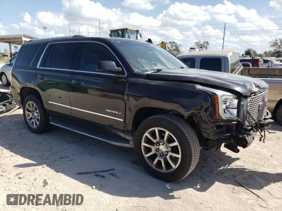 2016 GMC Yukon Denali with VIN 1GKS1CKJ9GR338522, listed as a Copart auction lot 76981904 with Not Provided miles and Non Repairable. Bid and sale history available at carsss.com. Image 4.