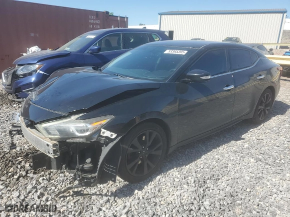 2017 Nissan Maxima SR with VIN 1N4AA6AP3HC437085, listed as a Copart auction lot 53365395 with 95,944 mi miles and Salvage Title. Bid and sale history available at carsss.com. Image 1.
