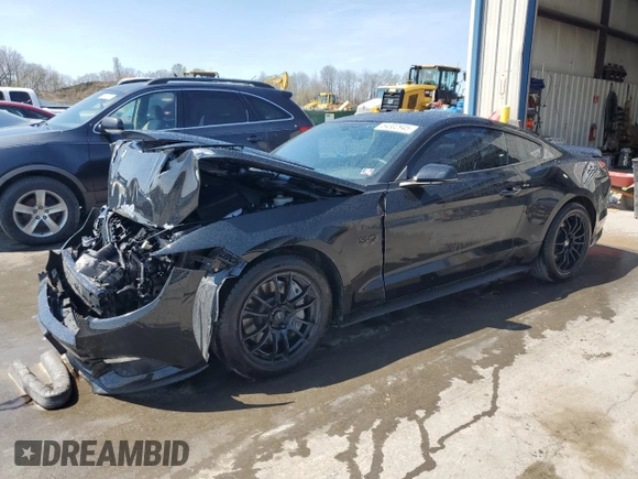 2016 Ford Mustang GT with VIN 1FA6P8CF5G5275483, listed as a Copart auction lot 54302945 with 109,219 mi miles and Salvage Title. Bid and sale history available at DreamBid. Image 1.