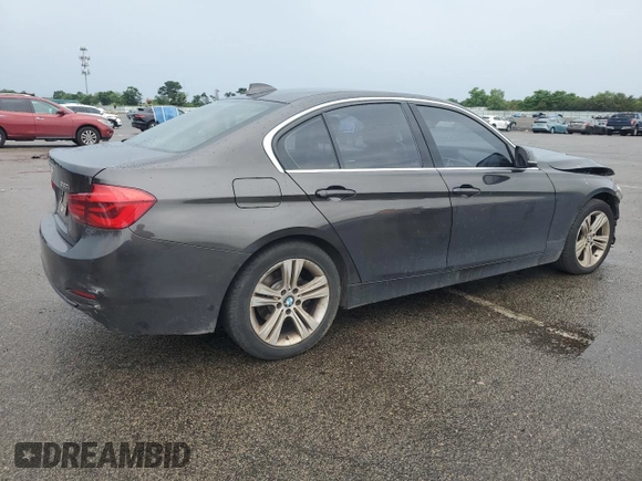 2017 BMW 3 Series 330i xDrive with VIN WBA8D9G38HNU65066, listed as a Copart auction lot 62767155 with 80,553 mi miles and Salvage title. Bid and sale history available at DreamBid. Image 3.