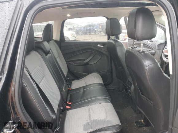 2017 Ford Escape SE with VIN 1FMCU0G96HUD36080, listed as a Copart auction lot 43079375 with 92,172 mi miles and Salvage Title. Bid and sale history available at carsss.com. Image 12.