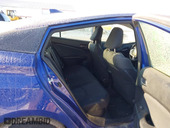 2018 Toyota Prius Two with VIN JTDKBRFU4J3597557, listed as a IAAI auction lot 41628706 with 141,555 mi miles. Bid and sale history available at carsss.com. Image 8.