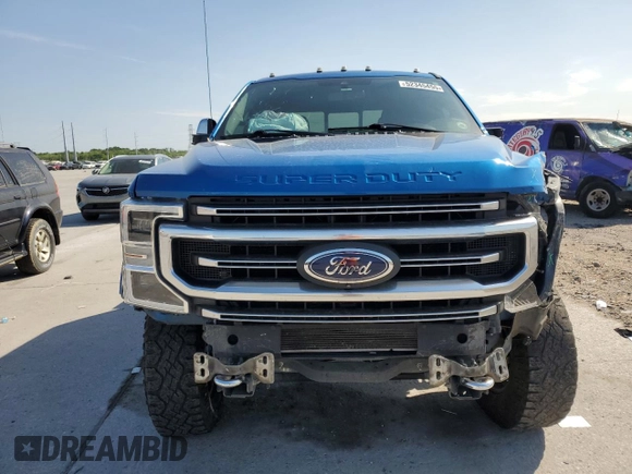 2020 Ford Super Duty F-250 SRW XL with VIN 1FT8W2BT3LED54672, listed as a Copart auction lot 52345455 with 94,946 mi miles and Salvage Title. Bid and sale history available at carsss.com. Image 5.