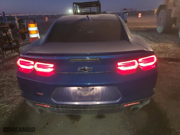 2021 Chevrolet Camaro 1LS with VIN 1G1FA1RX5M0112918, listed as a Copart auction lot 81147864 with 50,617 mi miles and Salvage Title. Bid and sale history available at carsss.com. Image 6.