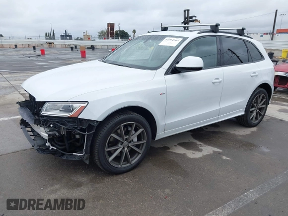 2016 Audi Q5 Premium Plus with VIN WA1D7AFP6GA004866, listed as a IAAI auction lot 41794107 with 66,186 mi miles. Bid and sale history available at carsss.com. Image 18.
