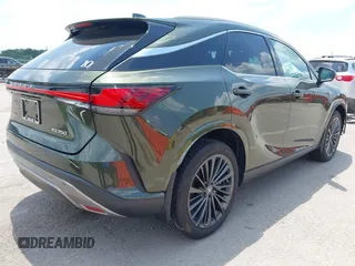2024 Lexus RX 350 with VIN 2T2BAMBA6RC046837, listed as a IAAI auction lot 42651329 with 9,689 mi miles and . Bid and sale history available at DreamBid. Image 4.