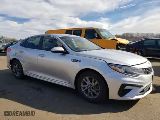 2019 Kia Optima LX with VIN 5XXGT4L30KG349292, listed as a Copart auction lot 48990055 with 61,792 mi miles and Salvage Title. Bid and sale history available at carsss.com. Image 4.