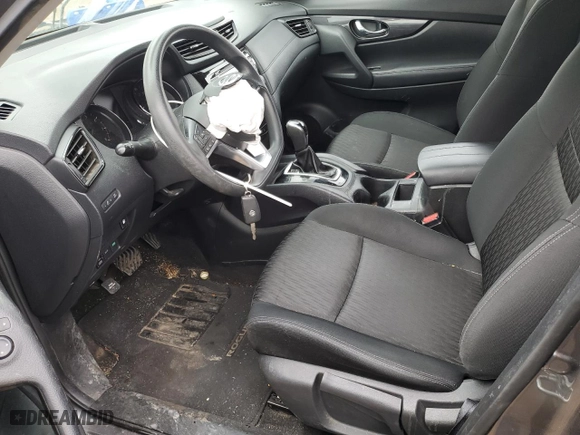 2018 Nissan Rogue S with VIN KNMAT2MV5JP598642, listed as a Copart auction lot 45566515 with 104,468 mi miles and Salvage Title. Bid and sale history available at carsss.com. Image 7.