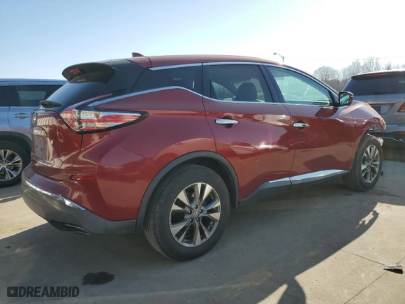 2016 Nissan Murano S with VIN 5N1AZ2MG5GN149686, listed as a Copart auction lot 48417895 with 112,144 mi miles and Salvage Title. Bid and sale history available at carsss.com. Image 3.