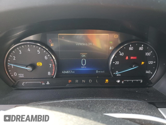 2022 Ford Explorer XLT z VIN 1FMSK7DH0NGA19122, wystawiony jako Copart lot #46834415 z przebiegiem 43 487 mil mil oraz Szkoda całkowita • Salvage title. Historia ofert i sprzedaży dostępna na DreamBid. Obrazek 9.