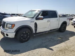 2012 Ford F-150 XL with VIN 1FTFW1ET6CFC26725, listed as a Copart auction lot 59188675 with 132,080 mi miles and Salvage title. Bid and sale history available at DreamBid. Image 1.