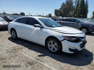 2020 Chevrolet Malibu LS with VIN 1G1ZC5ST8LF087823, listed as a Copart auction lot 49194063 with 33,402 mi miles and Salvage Title. Bid and sale history available at carsss.com. Image 4.