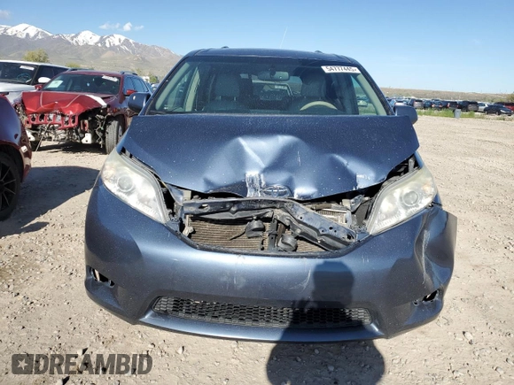 2014 Toyota Sienna XLE with VIN 5TDYK3DC5ES467244, listed as a Copart auction lot 54777445 with 157,503 mi miles and Salvage Title. Bid and sale history available at DreamBid. Image 5.