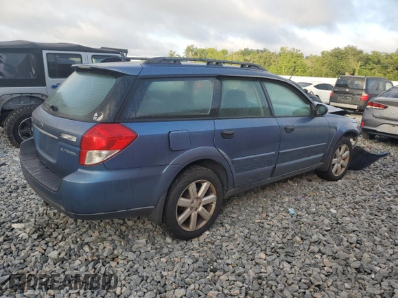 2008 Subaru Outback i z VIN 4S4BP61C587302981, wystawiony jako Copart lot #57632325 z przebiegiem 94 970 mil mil oraz Szkoda całkowita • Salvage title. Historia ofert i sprzedaży dostępna na DreamBid. Obrazek 3.