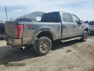 2019 Ford F-250 XL with VIN 1FT7W2B62KEC75983, listed as a Copart auction lot 52124145 with 75,100 mi miles and Salvage title. Bid and sale history available at DreamBid. Image 3.