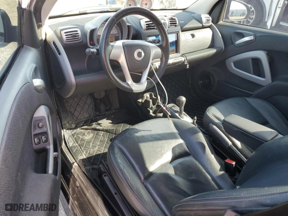 2008 Smart fortwo Passion with VIN WMEEK31X38K103444, listed as a Copart auction lot 51854725 with 93,377 mi miles and Salvage Title. Bid and sale history available at carsss.com. Image 8.