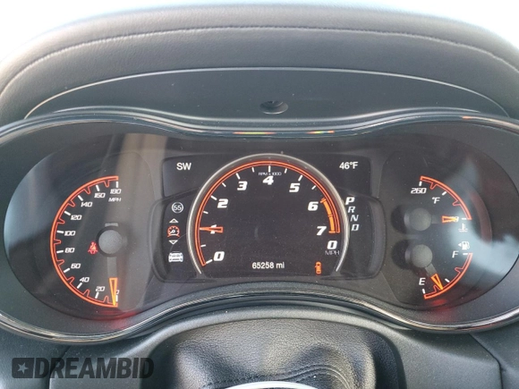 2020 Dodge Durango SRT with VIN 1C4SDJGJ7LC116462, listed as a Copart auction lot 84109584 with 65,258 mi miles and Salvage Title. Bid and sale history available at DreamBid. Image 9.
