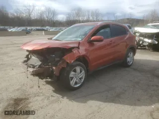 2019 Honda HR-V EX-L with VIN 3CZRU6H75KM710005, listed as a Copart auction lot 50162035 with 173,352 mi miles and Salvage Title. Bid and sale history available at carsss.com. Image 1.