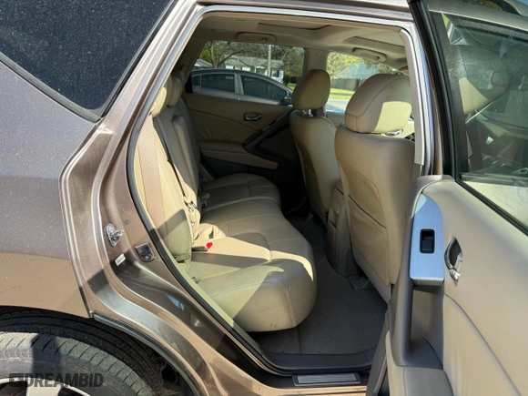 2009 Nissan Murano SL with VIN JN8AZ18U49W026008, listed as a Copart auction lot 51534685 with 179,437 mi miles and Clean Title. Bid and sale history available at carsss.com. Image 6.