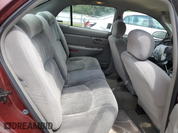 2001 Buick Century Custom with VIN 2G4WS52JX11150660, listed as a Copart auction lot 59237234 with 107,908 mi miles and Salvage Title. Bid and sale history available at carsss.com. Image 10.