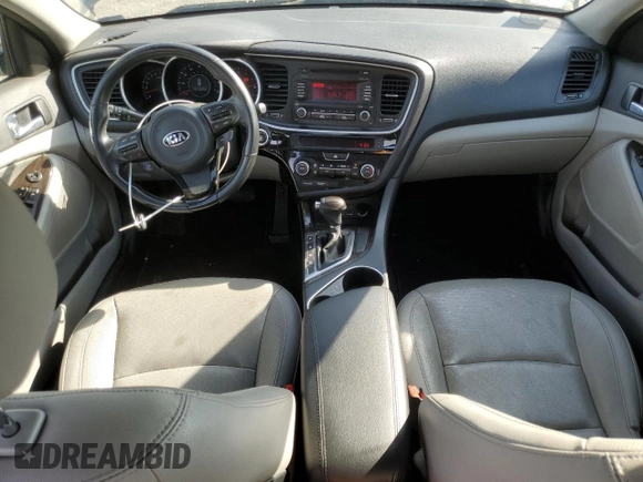 2015 Kia Optima EX with VIN 5XXGN4A76FG403930, listed as a Copart auction lot 53865035 with 154,579 mi miles and Clean Title. Bid and sale history available at DreamBid. Image 8.