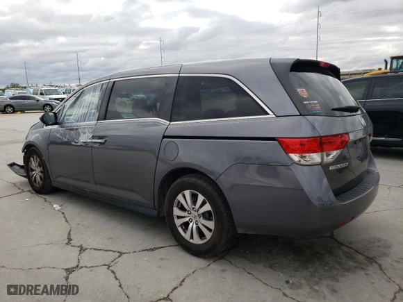 2014 Honda Odyssey EX with VIN 5FNRL5H40EB131943, listed as a Copart auction lot 51936575 with 122,762 mi miles and Salvage Title. Bid and sale history available at carsss.com. Image 2.