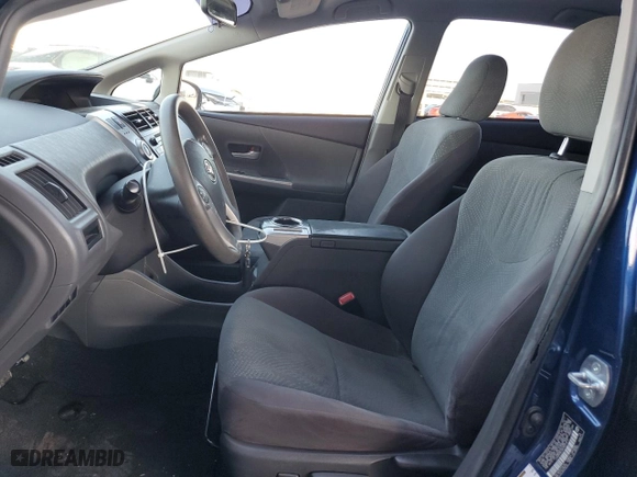 2012 Toyota Prius v Two with VIN JTDZN3EU4C3037013, listed as a Copart auction lot 51873615 with 85,112 mi miles and Salvage Title. Bid and sale history available at carsss.com. Image 7.