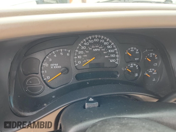 2005 Chevrolet Tahoe LT with VIN 1GNEC13T95J116623, listed as a Copart auction lot 60550695 with Not provided miles and Salvage title. Bid and sale history available at DreamBid. Image 9.