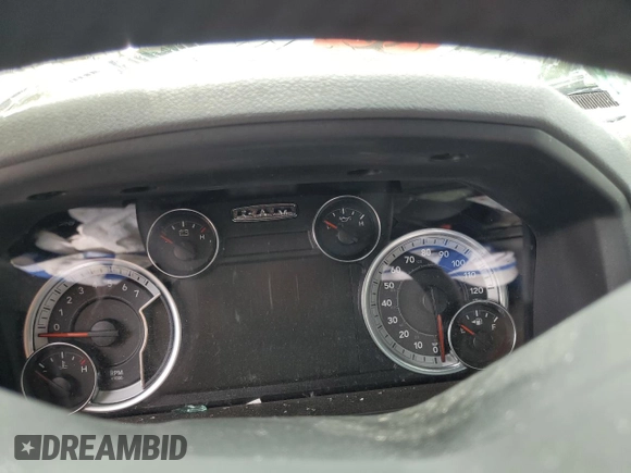 2018 Ram 1500 Big Horn with VIN 1C6RR7GT6JS242133, listed as a Copart auction lot 58083915 with Not provided miles and Salvage title. Bid and sale history available at DreamBid. Image 9.
