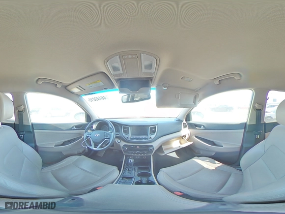 2017 Hyundai Tucson SE Plus with VIN KM8J33A44HU423310, listed as a Copart auction lot 46449215 with 146,383 mi miles and Salvage Title. Bid and sale history available at carsss.com. Image 14.