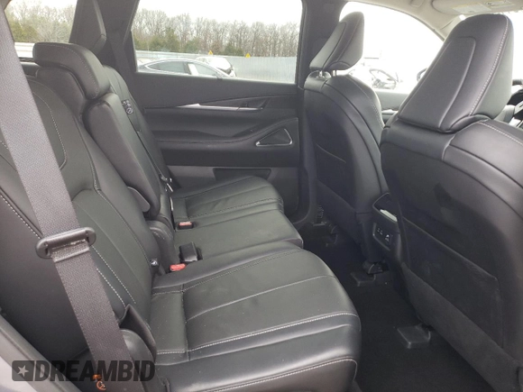 2023 Infiniti QX60 SENSORY with VIN 5N1DL1GS8PC354696, listed as a Copart auction lot 84423854 with 26,042 mi miles and Salvage Title. Bid and sale history available at carsss.com. Image 11.