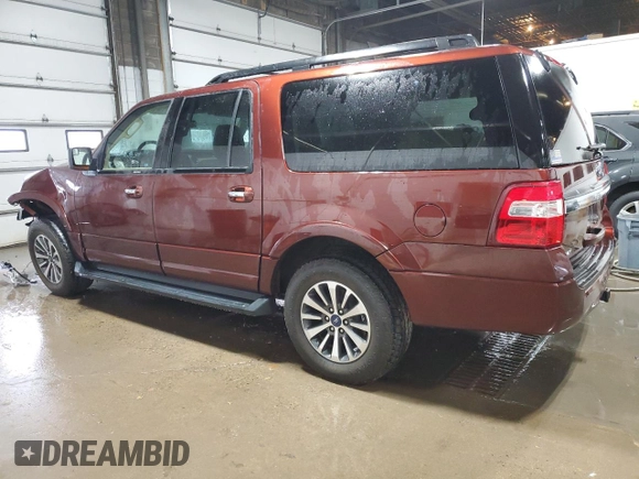 2017 Ford Expedition EL XLT with VIN 1FMJK1JT5HEA70665, listed as a Copart auction lot 73344324 with 133,181 mi miles and Salvage Title. Bid and sale history available at carsss.com. Image 2.