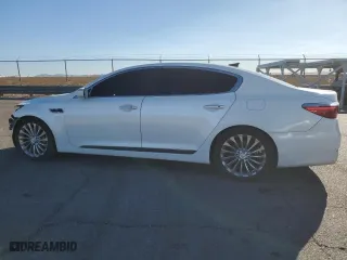 2017 Kia K900 Luxury with VIN KNALW4D40H6036115, listed as a Copart auction lot 46630905 with 85,964 mi miles and Salvage Title. Bid and sale history available at carsss.com. Image 2.