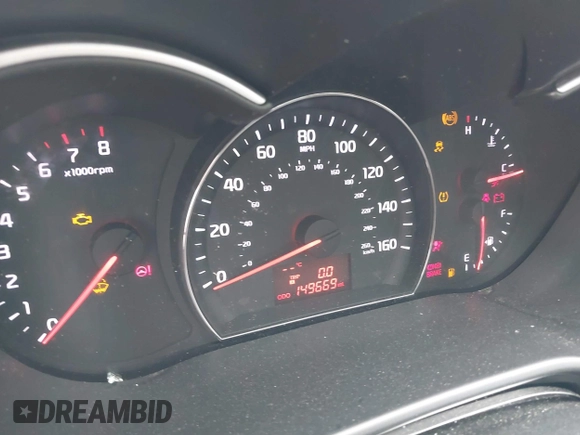 2015 Kia Sorento LX with VIN 5XYKT4A63FG592815, listed as a IAAI auction lot 41916446 with 149,669 mi miles. Bid and sale history available at carsss.com. Image 7.