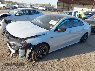 2021 Mercedes-Benz CLA with VIN W1K5J5BB0MN173921, listed as a IAAI auction lot 40508097 with 39,338 mi miles. Bid and sale history available at carsss.com. Image 2.