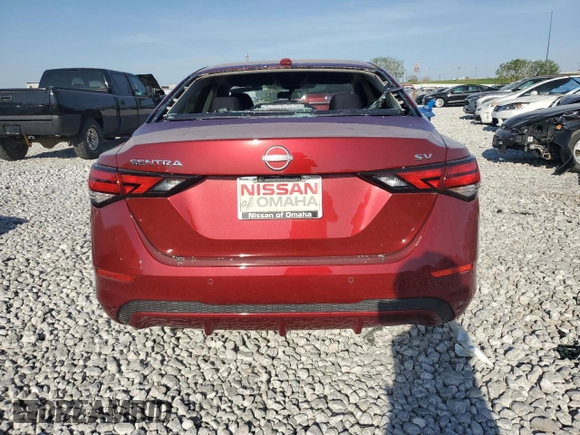 2024 Nissan Sentra SV with VIN 3N1AB8CV4RY323025, listed as a Copart auction lot 50969975 with 12,049 mi miles and Salvage Title. Bid and sale history available at DreamBid. Image 6.