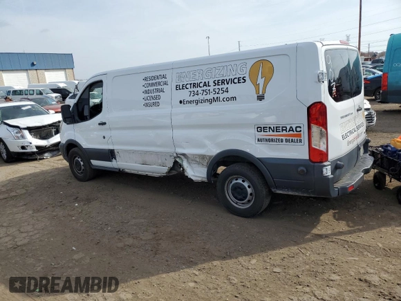 2017 Ford Transit z VIN 1FTYE9ZMXHKA20996, wystawiony jako Copart lot #78607064 z przebiegiem 84 166 mil mil oraz Czysty tytuł • Clean title. Historia ofert i sprzedaży dostępna na DreamBid. Obrazek 2.