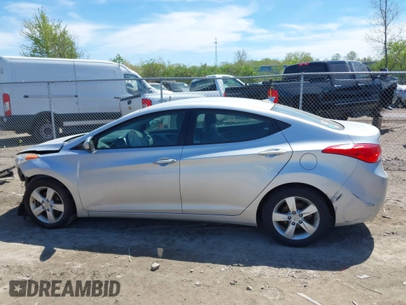 2013 Hyundai Elantra Limited with VIN 5NPDH4AEXDH257963, listed as a IAAI auction lot 42160450 with 123,900 mi miles and . Bid and sale history available at DreamBid. Image 15.
