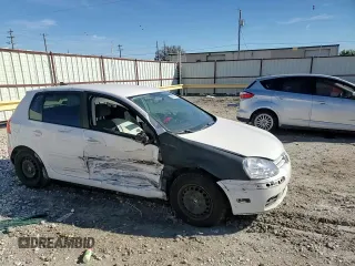 2008 Volkswagen Rabbit S with VIN WVWDB71K08W335787, listed as a Copart auction lot 80062754 with 145,248 mi miles and Salvage title. Bid and sale history available at DreamBid. Image 11.
