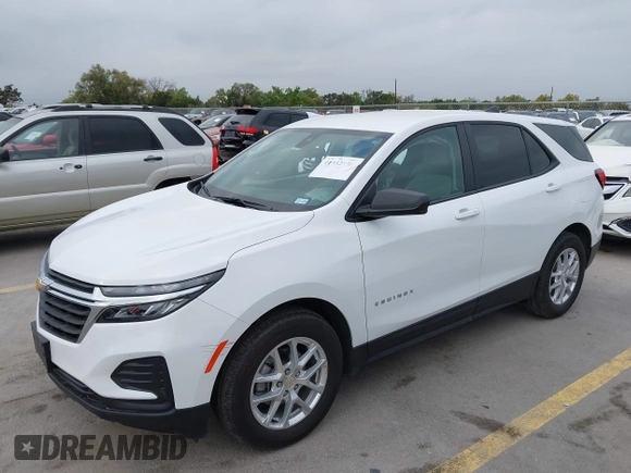 2024 Chevrolet Equinox LS z VIN 3GNAXHEG4RL217496, wystawiony jako IAAI lot #41932850 z przebiegiem 26 583 mil mil oraz . Historia ofert i sprzedaży dostępna na DreamBid. Obrazek 18.