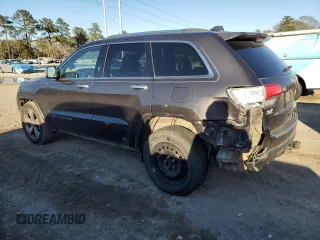 2014 Jeep Grand Cherokee Overland with VIN 1C4RJECG7EC522043, listed as a Copart auction lot 45183825 with 211,036 mi miles and Salvage Title. Bid and sale history available at carsss.com. Image 2.
