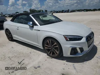2024 Audi S5 Premium Plus z VIN WAUY4GF51RN001397, wystawiony jako Copart lot #66972714 z przebiegiem 1 052 mil mil oraz Nie do naprawy • Non repairable. Historia ofert i sprzedaży dostępna na DreamBid. Obrazek 4.