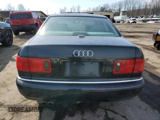 2002 Audi S8 with VIN WAUGU44D32N004151, listed as a Copart auction lot 45453595 with 171,113 mi miles and Salvage Title. Bid and sale history available at DreamBid. Image 6.