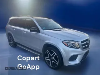 2017 Mercedes-Benz GLS with VIN 4JGDF7DEXHA970XXX, listed as a Copart auction lot 48620485 with 100,582 mi miles and Clean Title. Bid and sale history available at carsss.com. Image 1.